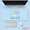 thumbnail image 1 of Alfombrilla de ratón con forma de perro Yugui, súper grande, linda personalidad, para chica, Sanrio, animación, oficina, teclado de computadora, distribución, 1 of 5