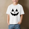 thumbnail image 2 of CMSHTD Halloween Shirts for Kids Boys Short Sleeve Fall, Toddler Boys Cute Children T-Shirts Tops, White Size 1-2 Years, 2 of 4