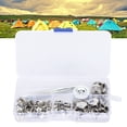 thumbnail image 4 of Bouton Rivet à Vis, Outil d'Installation Bouton Pression Kit Bouton Pression Auto-Toupage pour Tentes pour Garde-Robes, 4 of 8