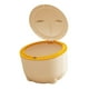 thumbnail image 5 of Bote de basura para arena de gatos Fernando con tapa tipo prensa Beige, 5 of 8