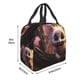 thumbnail image 3 of Easygdp Adorable Fluffy Bat Bolsa Térmica Premium - Tela Oxford Impermeable, Gran Capacidad, Bolsillo Frontal, Unisex para Trabajo, Escuela, Actividades al Aire Libre y Picnics, 3 of 8