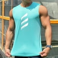 thumbnail image 1 of Weiqiqre Men's Ribbed Tank Tops Tank Top Sleeveless Muscle T Shirts Gym Workout Stringers, 1 of 6