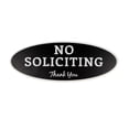 thumbnail image 3 of 2x5 Inch No Soliciting Sign – Durable & Door Sticker for Home & Business, 3 of 3