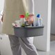thumbnail image 5 of Shower Caddy Tote Organizer Basket with Handle for Bathroom,Dark Gray, 5 of 5
