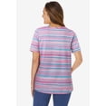 thumbnail image 2 of Woman Within Plus Size Notch-Neck Pocket Tee, 2 of 6