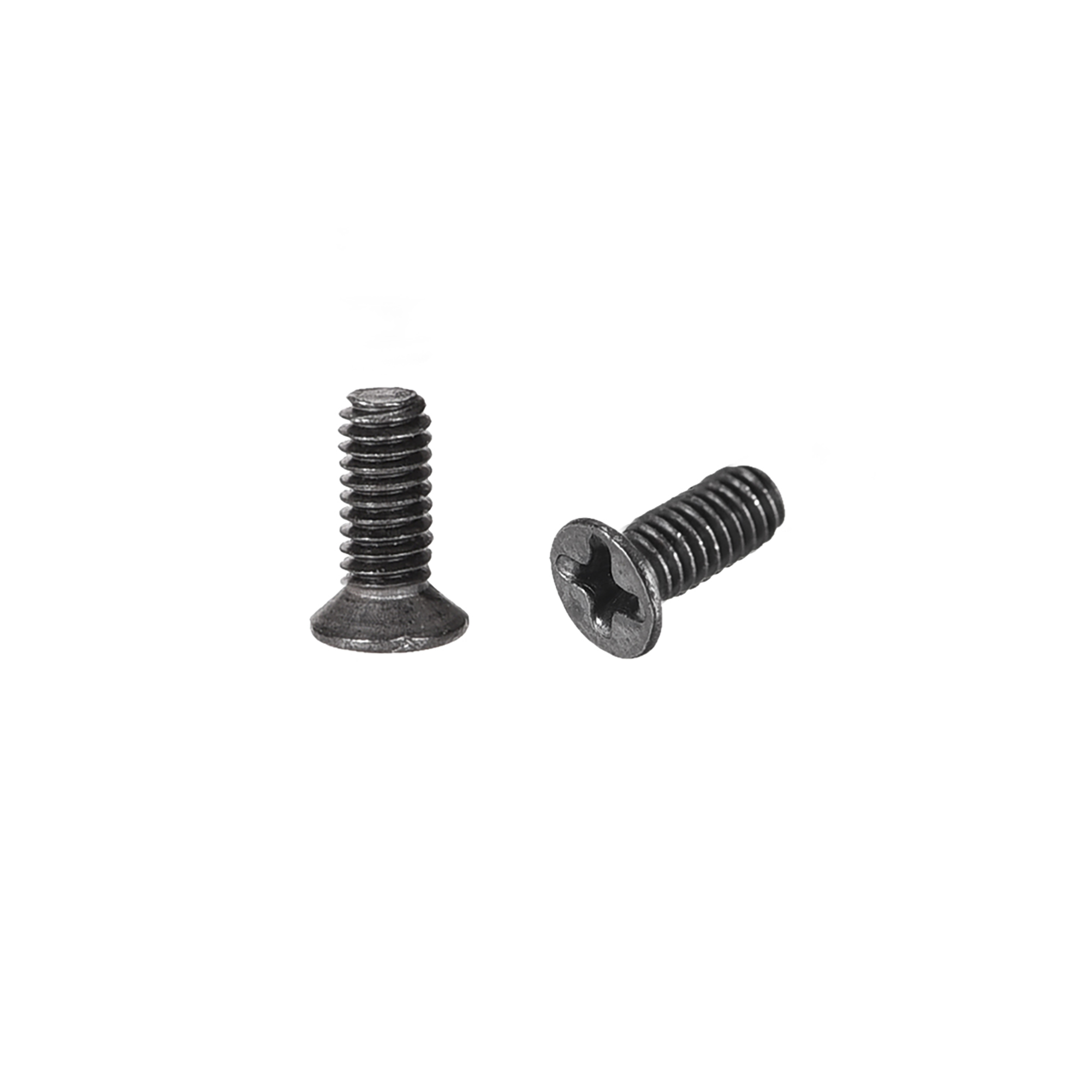 Uxcell M2.5 x 3.5mm Phillips Screw Fasteners Black Zinc Plated 500 Pack