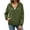 ZA-Army Green-frostluinai hooded women raincoat, variant on Frostluinai Women's Waterproof Windproof Hiking Jacket Breathable Hooded Raincoat with Pockets for Travel Outdoor Sports S-XXXL
