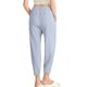 thumbnail image 1 of Pantalones de Yoga Largos para Mujer, Ajustados, Informales, Cómodos, para Gimnasio, Senderismo, Cintura Elástica, Color Azul Glaciar, Talla L, 1 of 8