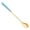 Blue, variant on 1 Pc Stainless Steel Coffee Spoons, Mini Teaspoons for Stirring, Lightweight Small Demitasse Spoon for Coffee, Tea, Ice Cream, Dessert, Cake, 6.88x0.94 inch