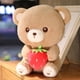 thumbnail image 1 of Cute Strawberry Bear Plush Toy / Teddy Bear Doll / Children's Birthday Gift / Car Decorationstyle20cm Deng Xun unisex, 1 of 2