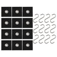 thumbnail image 1 of Yimiti 12Pcs Rv Awning Hooks For Piping Rail 5/6 Mm,7/8 Mm,Rv Awning Light Clips Awning, 1 of 8