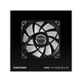 thumbnail image 4 of Phanteks M25-120 D-RGB fan, High-Airflow radiator performance, PWM control up to 2000RPM, ARGB/DRGB lighting, Daisy-Chain cable, Black,3 Pack, 4 of 5