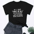 thumbnail image 4 of Fesfesfes Women Short Sleeve Tshirt Women Letter Printed Short Sleeved Top Mama Tshirt S(US:4), 4 of 5