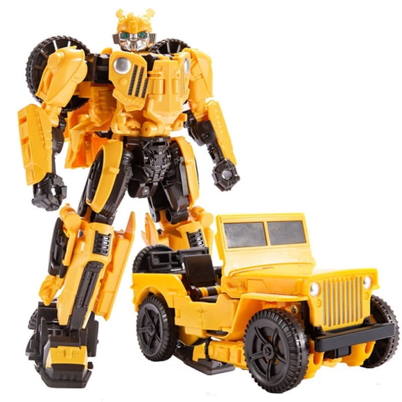 KBB Cool Transformation Toys For Children Hot Plastic ABS + Alloy Anime Robot Car Movie 5 Action Figures Classic Model Boy Gift