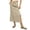 Gray, variant on Women Low Waist Skirts Summer Casual Vacation Drawstring High Elastic Waist Skirts Simple Solid Comfy Bodycon Long Maxi Skirts