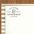thumbnail image 2 of Printtoo Personalized&nbsp;Black Self Inking Wedding Favor Love Is Sweet Heavy Duty Stamp Custom&nbsp;Rubber&nbsp;Stamper-40 mm, 2 of 6