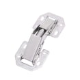 thumbnail image 1 of HINTRMENT 1Set Self Closing Hinges for Cabinet Doors 4 Inch Silver Metal, 1 of 7