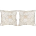 thumbnail image 4 of SAFAVIEH Phoebe Pillow Set of 2 White DEC214A-1818-SET2, 4 of 4