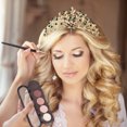 thumbnail image 2 of MLINS Rhinestone Bridal Tiara Headband Bride Crown Women Crown Wedding Hair Jewelry, 2 of 8