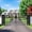 Black, variant on Chery Industrial 20ft Double Arc Steel Garden Driveway Gate with Post