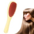 thumbnail image 4 of Ganfancp Cepillo Masajeador Del Cuero Cabelludo de Silicona Suave Cepillo de Doble Cara para Eliminar La Caspa Cepillo Alisador para Cabello Mojado y Seco Rebajas Flash Deals 1*Peine de Doble Cara y, 4 of 5
