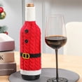 thumbnail image 1 of Décoration Maison Chandail Bouteille de Vin de Noël Rouge et Blanc (Vert), 1 of 8