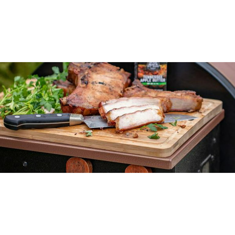  Pit Boss Wooden Magnetic Cutting Board : Home & Kitchen