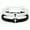 black and white, variant on Pack of 2 Adjustable Handmade Crosses Bracelets Comfortable Fit Religious Couples