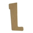 thumbnail image 1 of Wooden Letter Unfinished, Kid Zone Font, Craft Cutout, 1 of 2