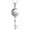 Key Pig, variant on Pig Necklace S925 Sterling Silver Origami Pig Necklace for Women