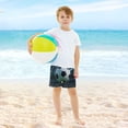 thumbnail image 6 of joogoo Football Field Boys Swim Trunks Beach Swimsuit Shorts Boxer 9-11Y, 6 of 8