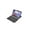 Black, variant on Keyboard Case for Samsung Galaxy Tab S6 10.5 2019 (Model SM-T860/T865/T867), Soft TPU Back Cover with Pencil Holder Detachable Wireless Bluetooth Keyboard