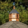 thumbnail image 2 of YardCraft Octagon Cedar Cupola with Bronze Metal Roof, 2 of 2