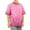 Hot Pink, variant on Wyobmus Men's Cotton T-Shirts Washed Cotton Retro Distressed T-Shirt Casual Loose Short Sleeve Crew Neck Streetwear Tee Tops Olive Green