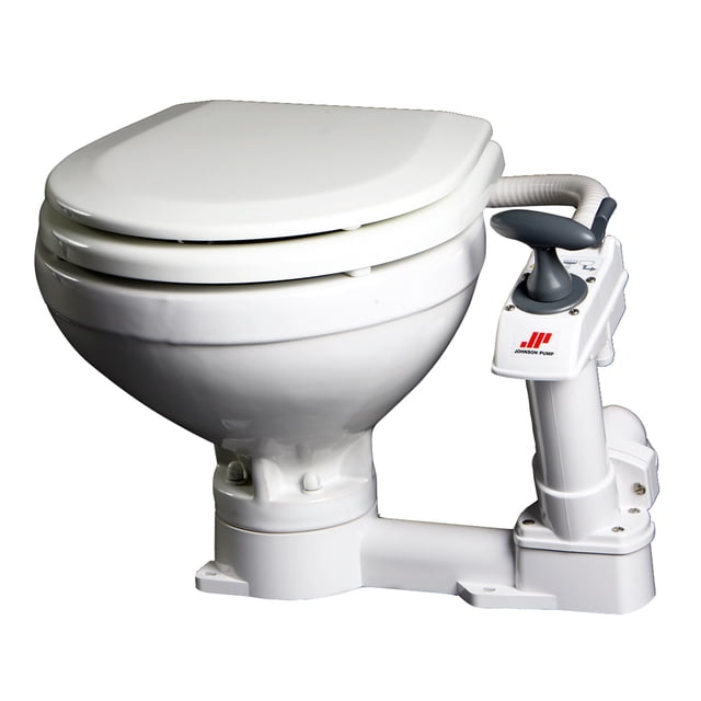 Inodoro manual compacto Johnson Pump