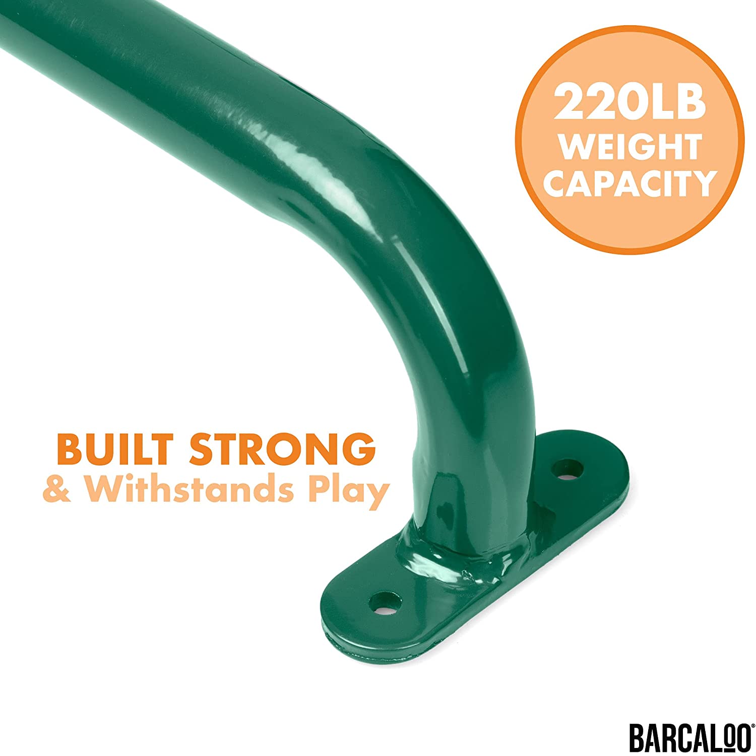 17 Inch Playground Grab Bars 2 Pack 17-Inch Playground Safety Handles ...