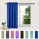 thumbnail image 4 of Uuiauoio Blackout Curtain Panel Solid Color Silk Like Fabric Thermal Insulated Energy Saving Window Drapes for Bedroom Kitchen Style Home Decor, 4 of 4