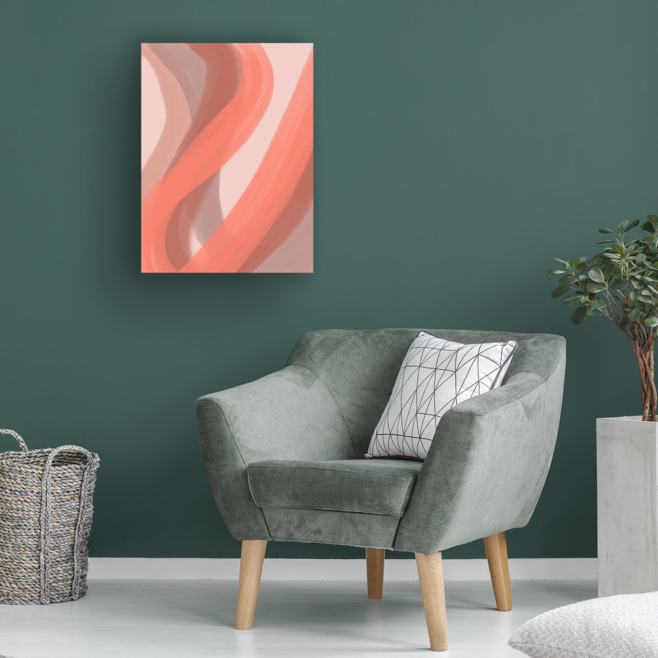 Trademark Fine Art Yopie Studio  Coral Canvas Wall Art