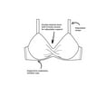 thumbnail image 3 of Swimsuits for All Women's Dame Underwire Bikini Top, 3 of 3
