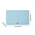 thumbnail image 3 of Washable Dog Crate Pad Soft Non Slip Kennel Mat Thin Pet Bed Cushion for Medium Large Dogs 36x24 Inches, 3 of 6