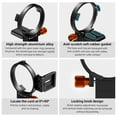 thumbnail image 3 of VRIG 65.9mm Rotatable Tripod Mount Ring Lens Collar Foot with Quick Release Plate 1/4in &, 3 of 8