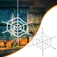 thumbnail image 2 of Clearance Under $2 Halloween Spider Web Hanging Decor, Scary Outdoor Ornament, 2 of 9