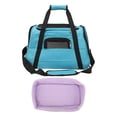 thumbnail image 1 of Pet Carrier Portable Foldable Handheld Breathable Pet Travel Carrier Bag with Cushion for Outdoor Walking Camping Light Blue, 1 of 1