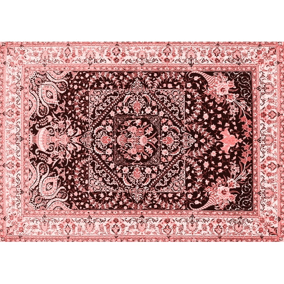 Ahgly Company Indoor Rectangle Persian Red Traditional Area Rugs, 2' x 3'