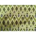 thumbnail image 4 of oneOone Cotton Poplin Fabric Paisley & Chevron Ikat Decor Fabric Printed BTY 42 Inch Wide, 4 of 4