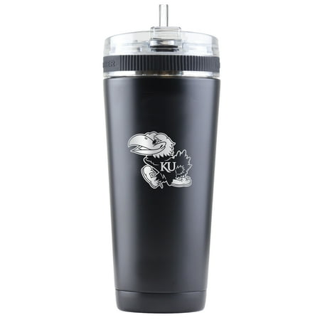 

Black Kansas Jayhawks 26oz. Ice Shaker Flex Bottle