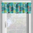 thumbnail image 4 of Ambesonne Botanical Valance & Curtain, Pastel Floral Sketch Art, 55"x45", Multicolor, 4 of 7