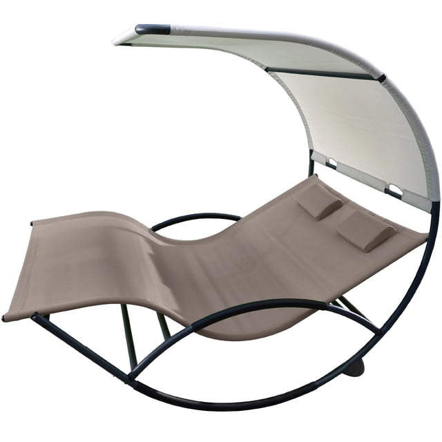 Double Chaise Berçante - Aluminium