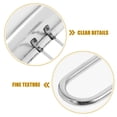 thumbnail image 2 of Mini Pelle en Acier Inoxydable avec Long Manche, Pelle en Métal pour Cheminée, Construction Robuste, Petite Pelle pour Atelier Garage Table Bureau Argent, 2 of 9