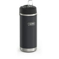 thumbnail image 3 of Thermos Stainless Steel Vacuum Insulated Icon Straw Bottle, Graphite, 18oz, 3 of 6